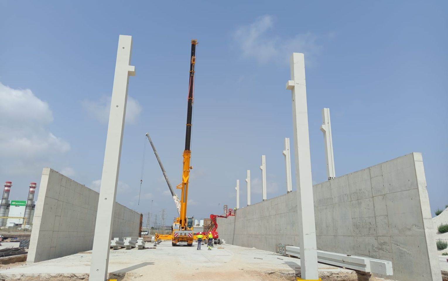 Inicio 13 Construcción de la nueva terminal de Sevitrade